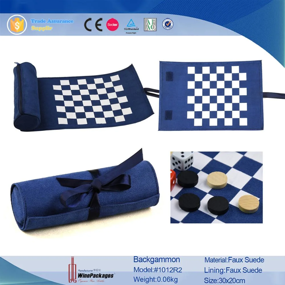 2023 Promotion Gift Backgammon Roll Custom for Travel Entertainment