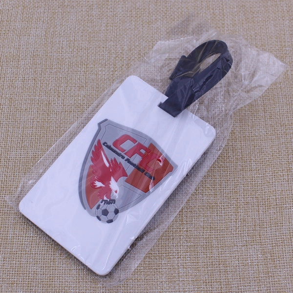 Wholesale Airplane Customized 3D Soft PVC Travel Baggage Luggage Tags