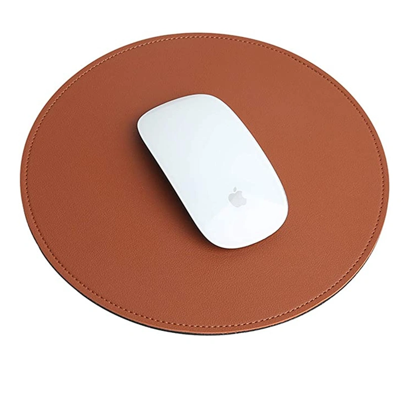 Custom Wholesale Desk Pad Nonslip Computer Round Mouse Mat with Wrist Rest