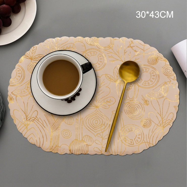 Oval Wipe Easy PVC Placemat